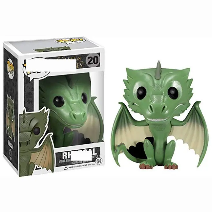 Funko Pop аниме Игра престолов ночной король серый червь черная Стрекоза