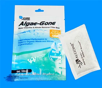 

100ML Algae-Gone Water Clearifier And Nitrate Remover Filter Bag For Marine & Freshwater