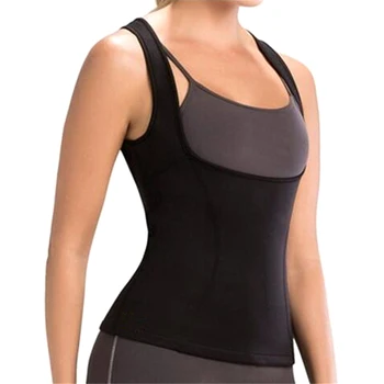 

2pcs/set Women Slimming Vest Body Shaping Fast Dry Sweat Absorption Slim Fit Tops for Sports XRQ88