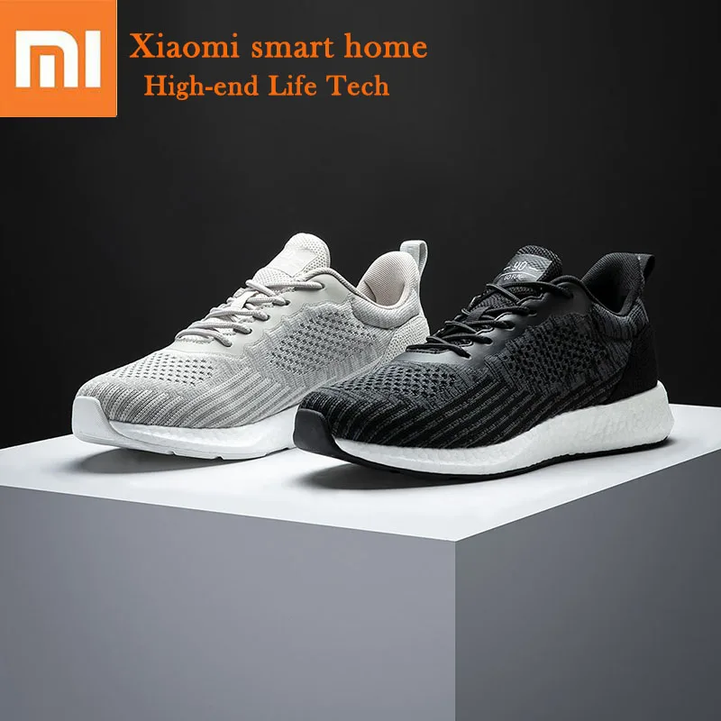 

Xiaomi Rebound Running Shoes Shock Absorption Wear-resistant Rubber Flying Woven Upper Sports Shoes Sneakers For Men Outdoor