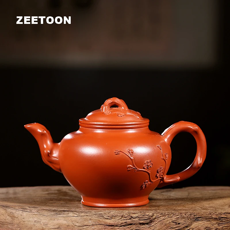 370cc Authentic Yixing Teapot Master Handmade Chinese Healthy Purple