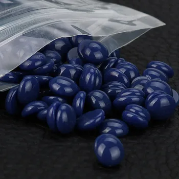 

2019 New Arrival 1 Bag 50G No Strip Depilatory Hot Film Hard Wax Pellet Waxing Bikini Hair Removal Bean Navy Wholesale