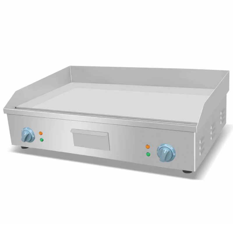 Электрический машина для гриля 220 V/110 V 4400 W Нержавеющая сталь плоская рифленая электрические противни сковородки для жарки FY-820A