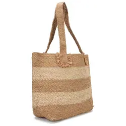 AUAU-пляжная сумка винтажная тканая сумка ручной работы Raffia сумки из ротанга богемные летние каникулы повседневные сумки