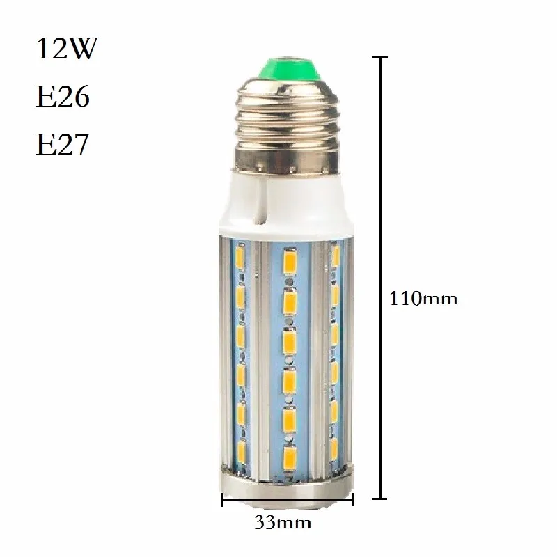 E26 E27 E39 E40 12W 18W 25W 30 W, светодиодные полосы освещения мощностью 45 Вт, 50 Вт, 60 Вт, 80 Вт светодиодный тип «Кукуруза» SMD5730 светодиодный огни лампады люстра потолочный светодиодный светильник светодиодный прожектор