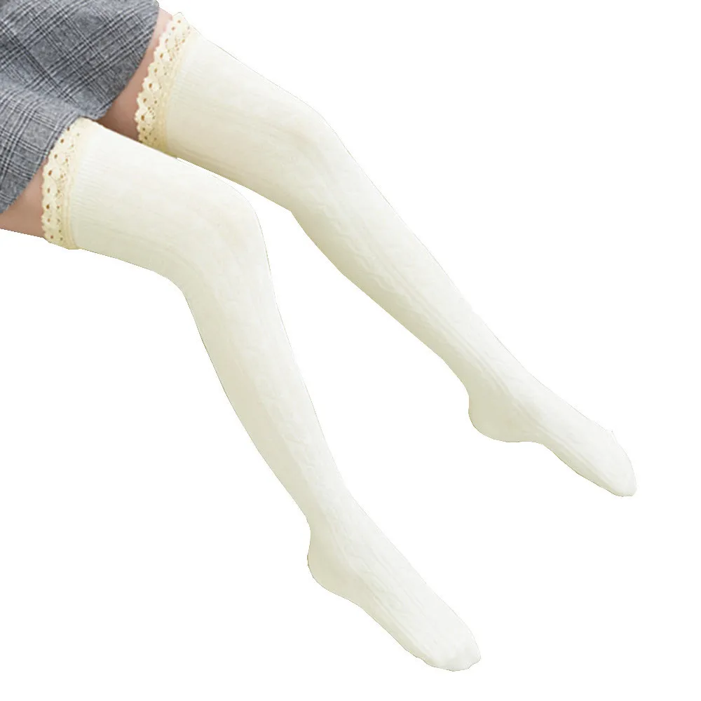 MUQGEW/1 пара, модные сексуальные кружевные носки, теплые женские гольфы выше колена, летние сексуальные нейлоновые носки для девочек# y45# Y3