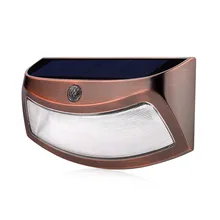 Светодиодный светильник на солнечной батарее, садовый, наружный, водонепроницаемый, ступенчатый светильник, энергосберегающая лампа для улицы, двора, дорожек, садовых дорожек