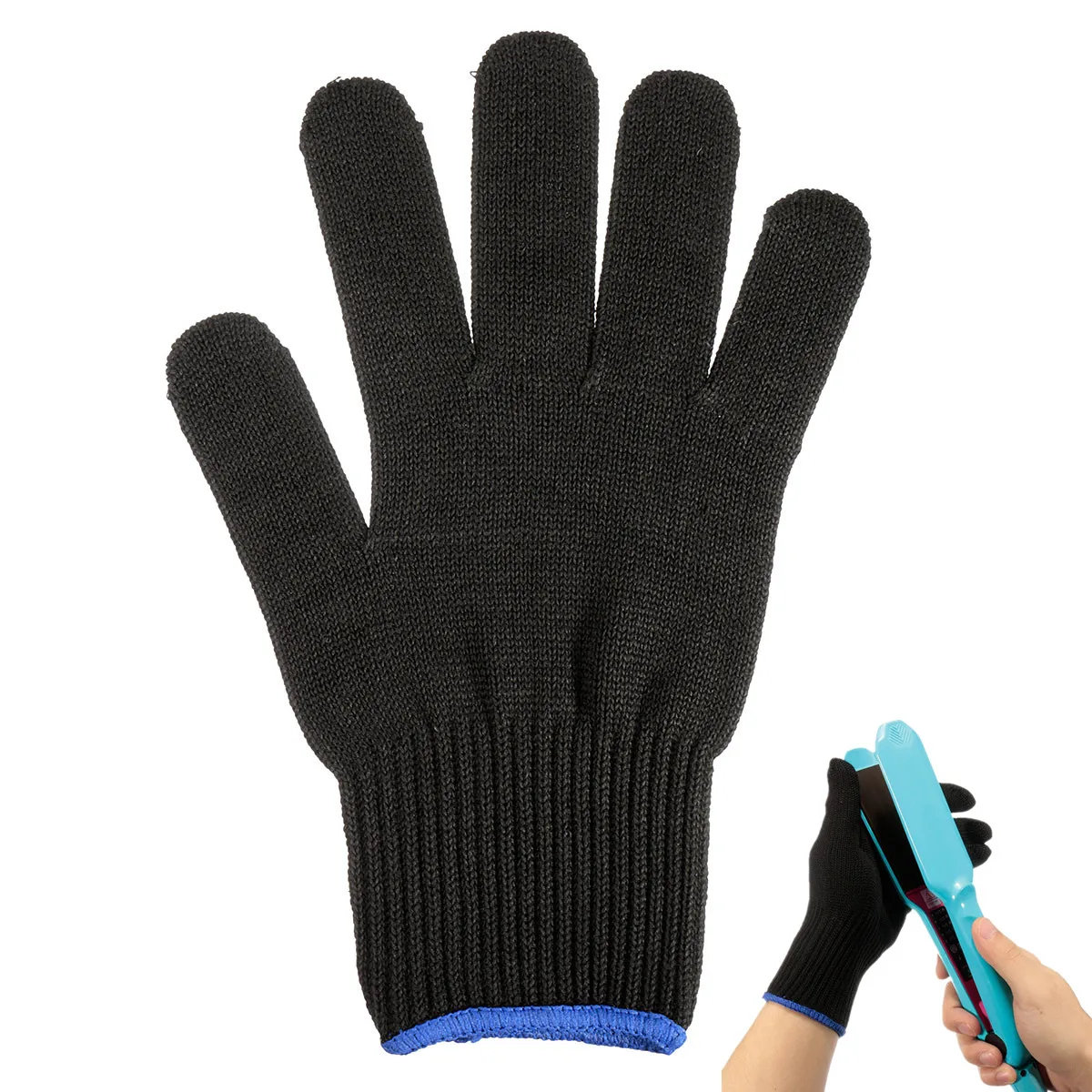 

1 Pcs Resistant Proof Protection Glove Heat Resistant Glove Hair Styling Tool For Curling Straight Flat Iron Glove