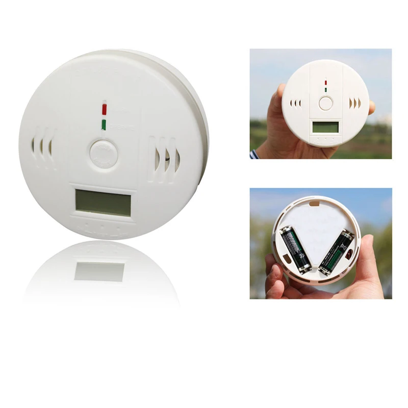 

Home Alarm Carbon Monoxide Detector 85Db Warning Test CO Gas Leak Detector Battery Carbon Alarm Sensor For Home Alarm System