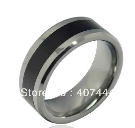 usa hot selling 8mm hisher best silver tungsten ring with black resinonyx new wedding band with free gifted boxfree shipping - Onyx Wedding Ring usa hot selling 8mm hisher best silver tungsten ring with black resinonyx new wedding band with free gifted boxfree shipping - Onyx Wedding Ring