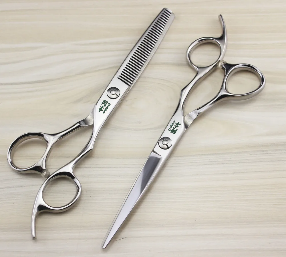 Okamoto 6.0inch Highend Hairdressing Scissors Flat Cut Teeth Cut