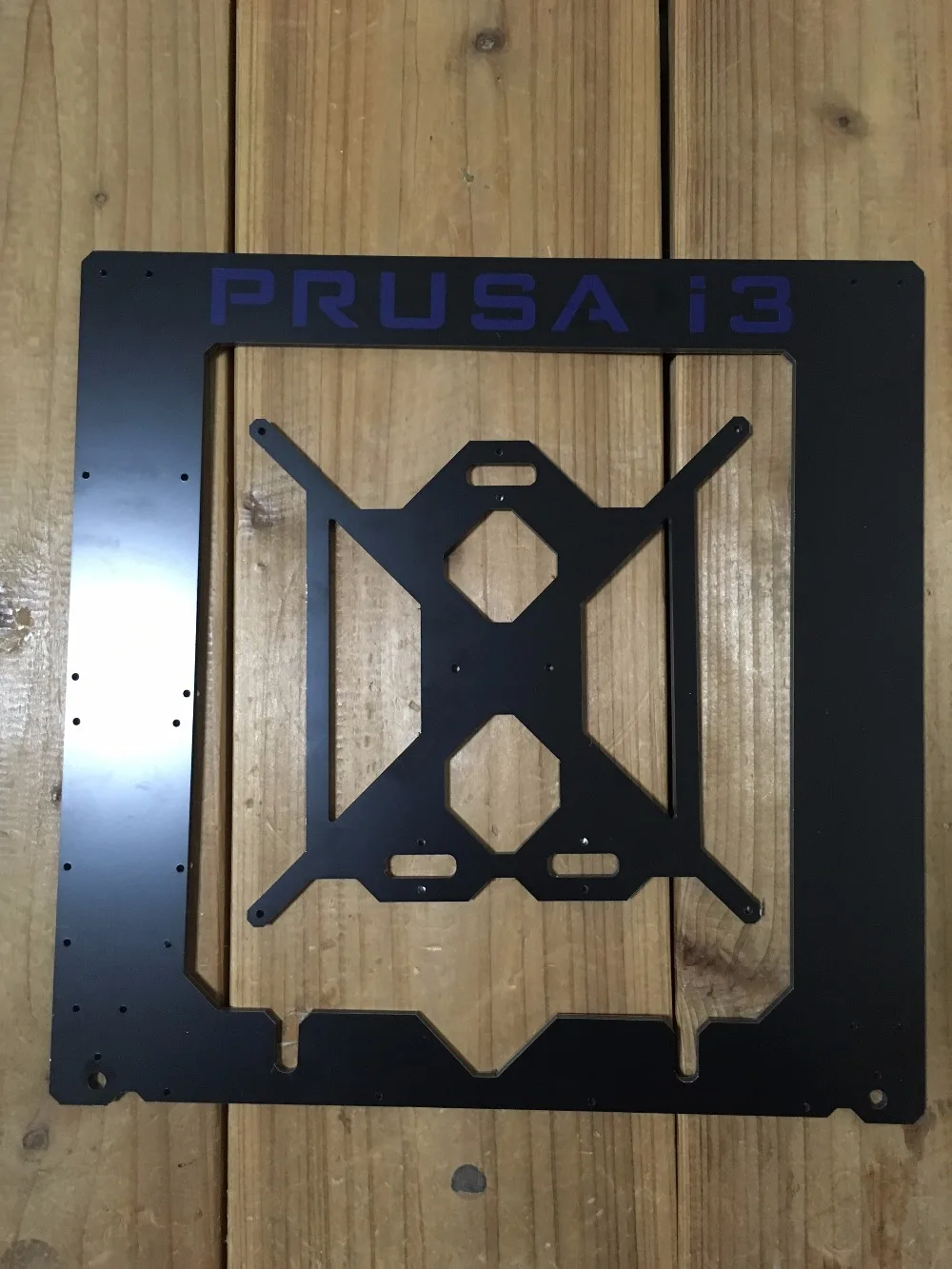 

Prusa I3 Hephestos 3D printer 6mm aluminum composite lCNC cut frame kit Single Sheet Framebase 3D Printer DIY 6 mm