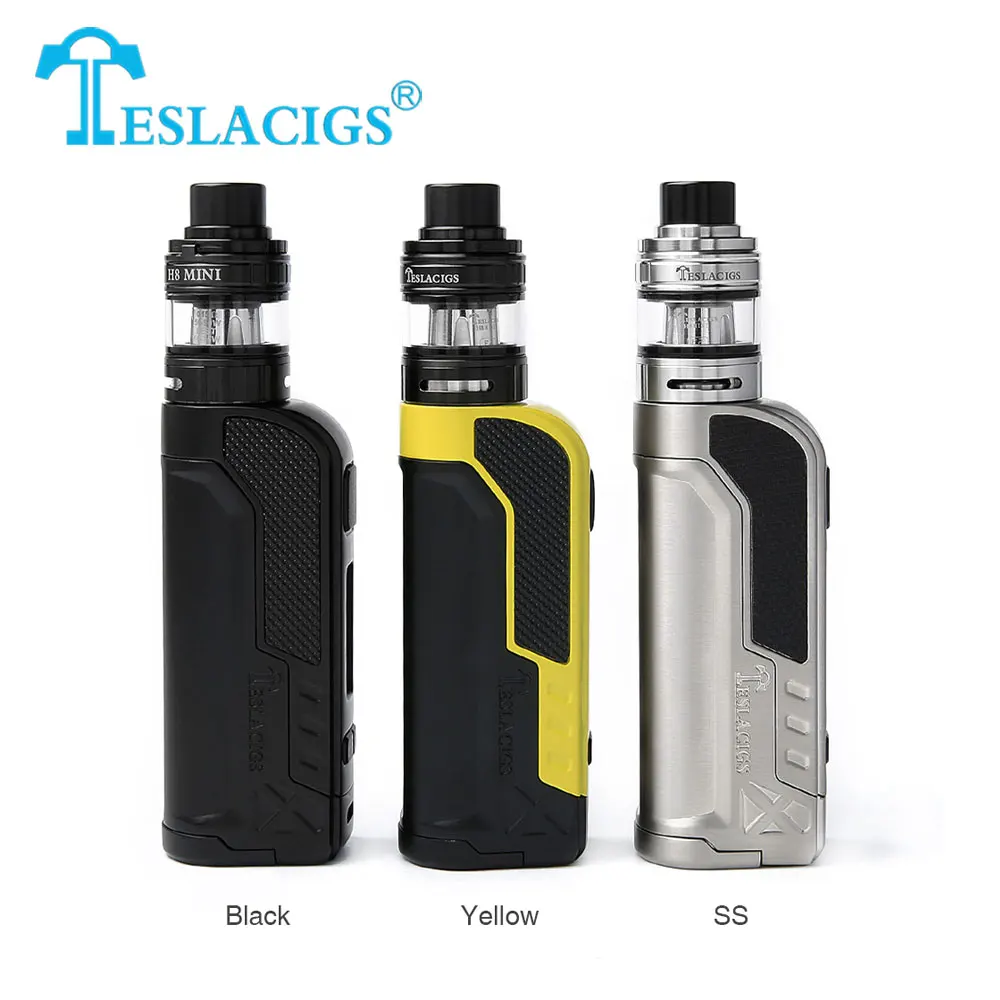 

Original Tesla Warrior 85W TC Kit with 2ml H8 Mini Tank & Max 85W Output Warrior MOD E-cig Vape Kit No 18650 Battery Included