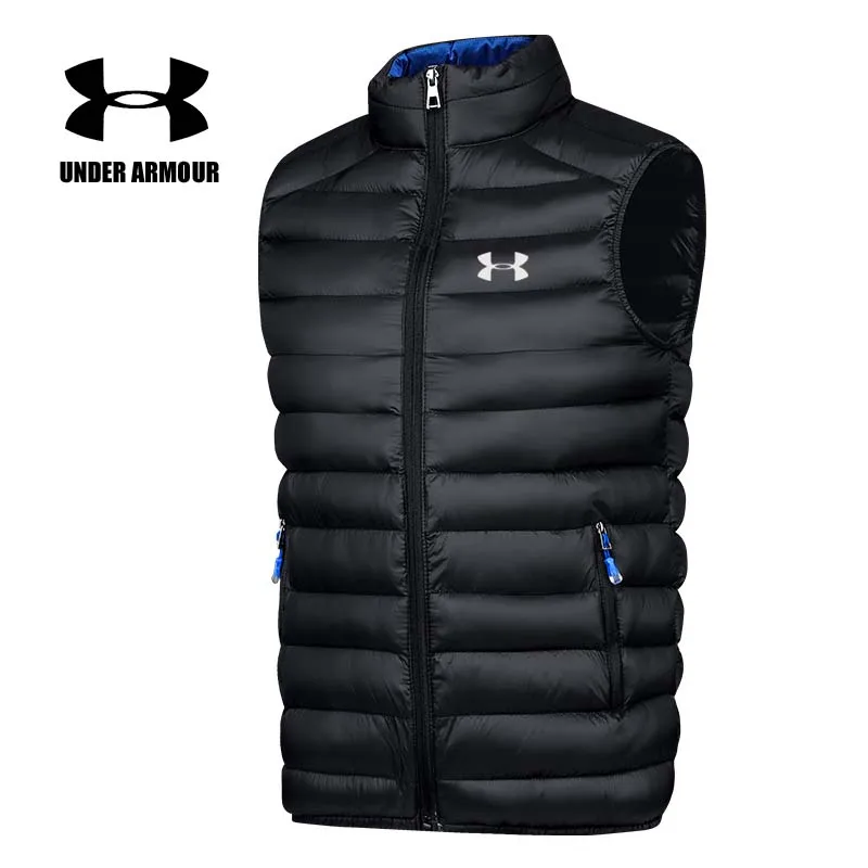 

Under Armour Men tactical vest winter heated Vest new warm light Sleeveless training Jackets chaleco tactico Asian size L-4XL