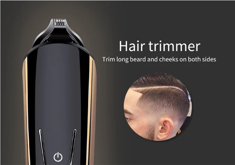 8 In 1 Men's Precision Hair Trimmer Hair Clipper Shaver Body Groomer Beard Stubble Trimer Face Shaving Machine Head Trimming 40D