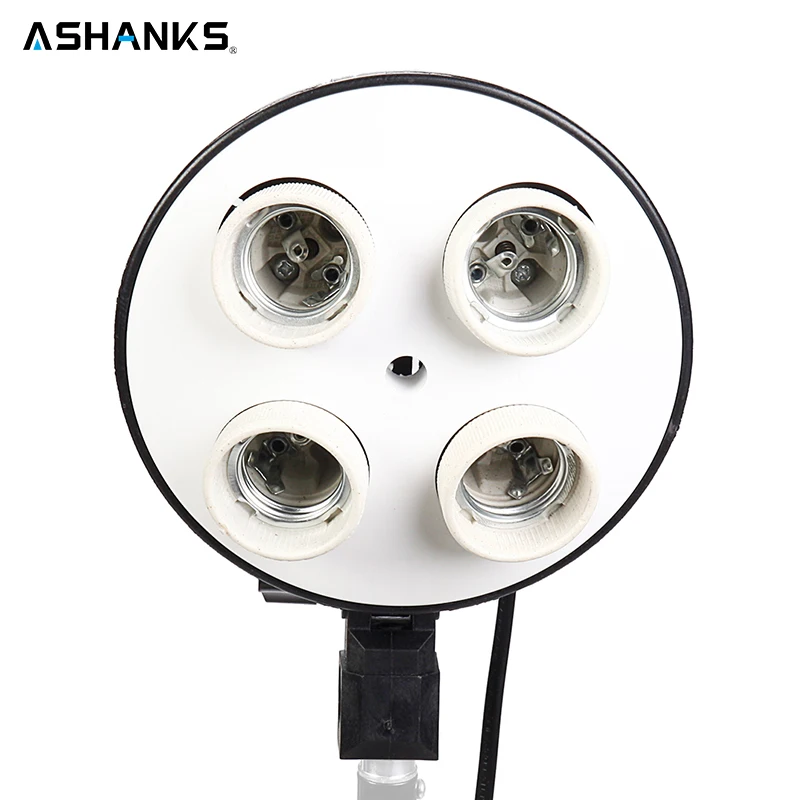 Koop ASHANKS 50*70 cm 19*27   Softbox met 1 tot 4 Socket Lamp Hoofd Verlichting Accessoires voor Foto Video Studio Licht Diffuser Soft box