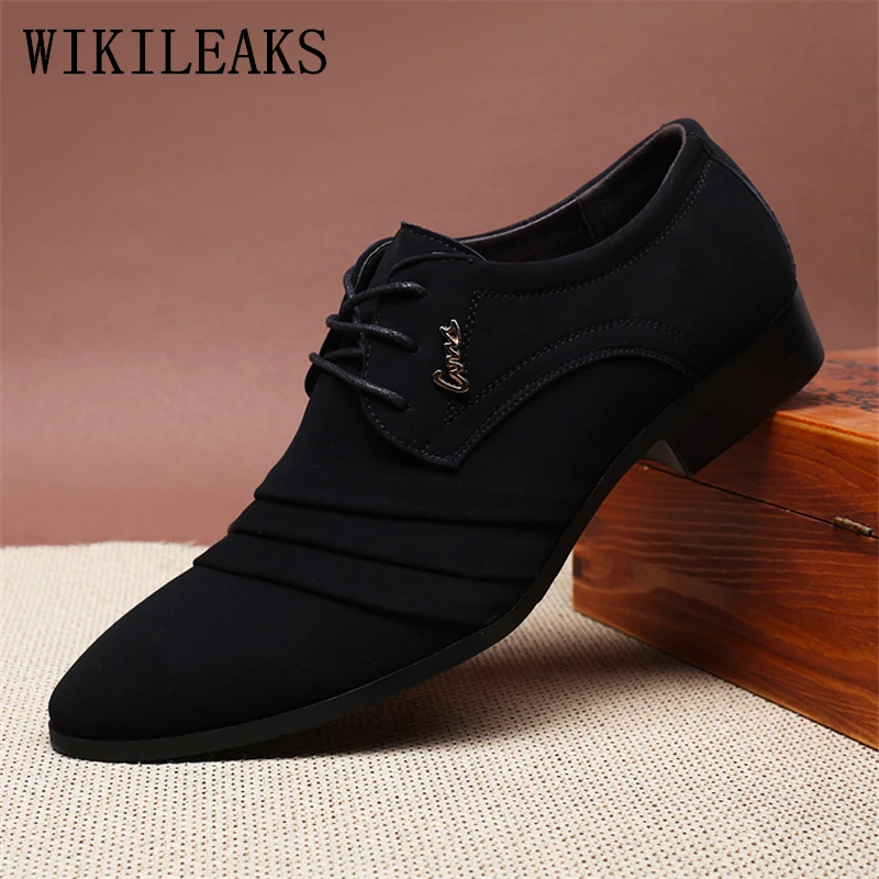 Short Plush Business Oxford Shoes For 