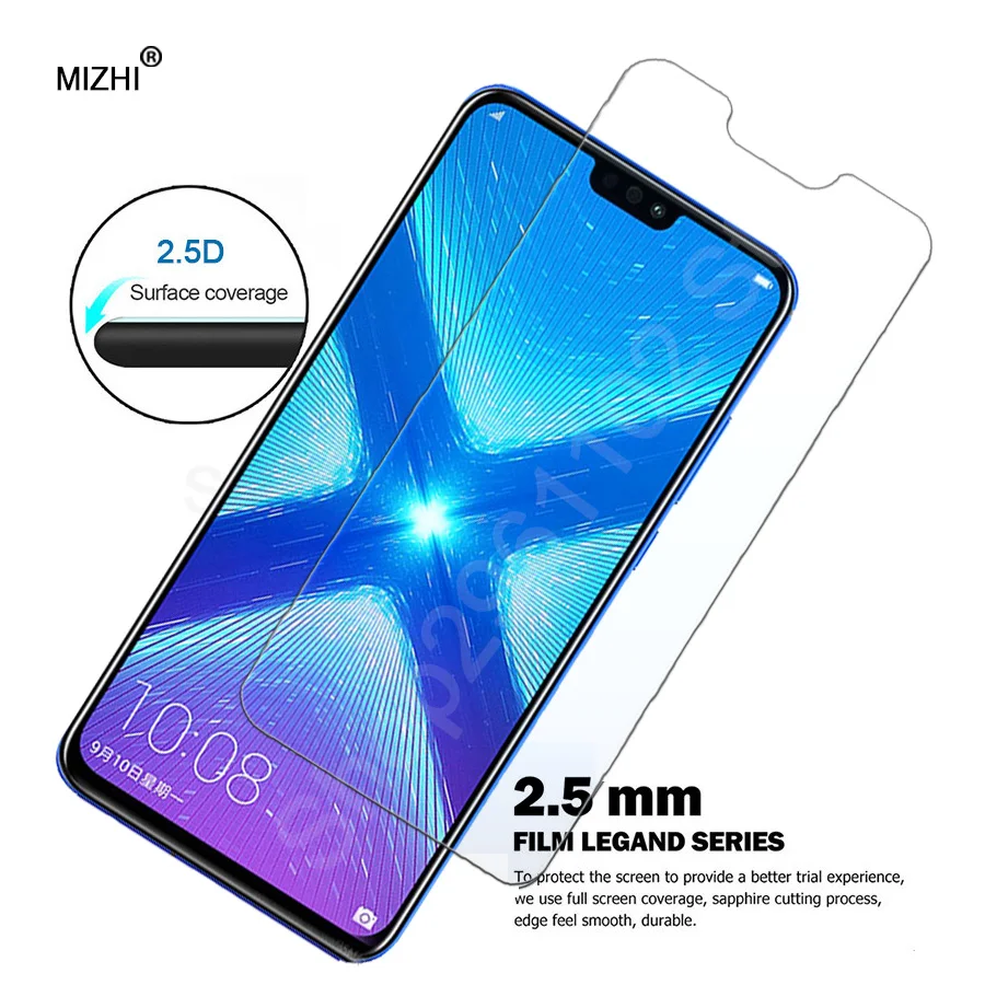 Защитное стекло для honor 8 x max huawei 8c 8x note 10 9 9i 7a 7c pro 2018 Защита экрана c 7|Защитные