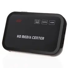 Full HD 1080 P медиаплеер центр RM/RMVB/AVI/MPEG мультимедиаплеер с HDMI VGA AV USB SD/MMC Порт дистанционного управления