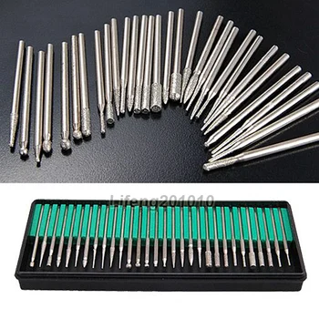 

30PCS Replacement Nail Drill Bits For Electric Nail Drill Machine Manicure Kit +Free Shipping (ZJWU17F)