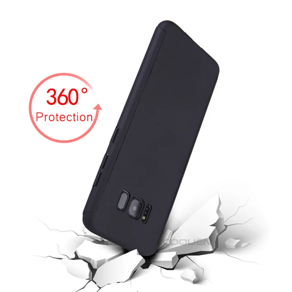 COQUEN 360 Full Cover Shockproof Phone Case For Samsung Galaxy S7 Edge S6 Full Body Case For Samsung S8 Note 8 9 S9 Plus Case On (4)