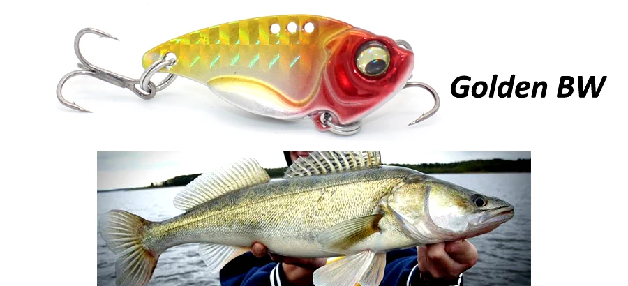 WK Hard Fishing Lure VIB Easy Fishing Tips Cuprum Alloy Action Twitching Jerkbaits Inshore Lures Metal VIB