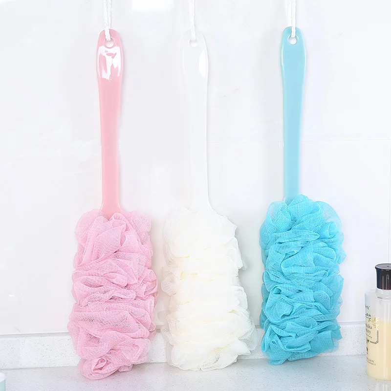 Щетка для ванны с длинной ручкой щетка мытья душа из ПЭ спины сообщений