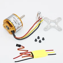 XXD A2212 KV930 KV1000 KV1400 KV2200 KV2700 Brushless Outrunner Motor XXD 30A ESC for RC Aircraft