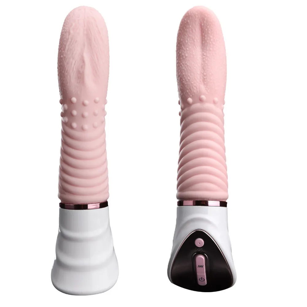 10 Speed Tongue Vibrator G Spot Clitoris Pussy Nipple Oral Licking Stimulator USB Heating Female AV Massager Sex Toys for Women (8)