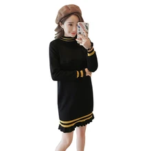 Pregnancy Clothing Winter Maternity Dress Nursing Dress Fashion Knitted Sweater Dresses Pregnant Breastfeeding Sweaters Velvet Pregnancy Clothing Winter Maternity Dress Nursing Dress Fashion Knitted Sweater Dresses Pregnant Breastfeeding Sweaters Velvet
