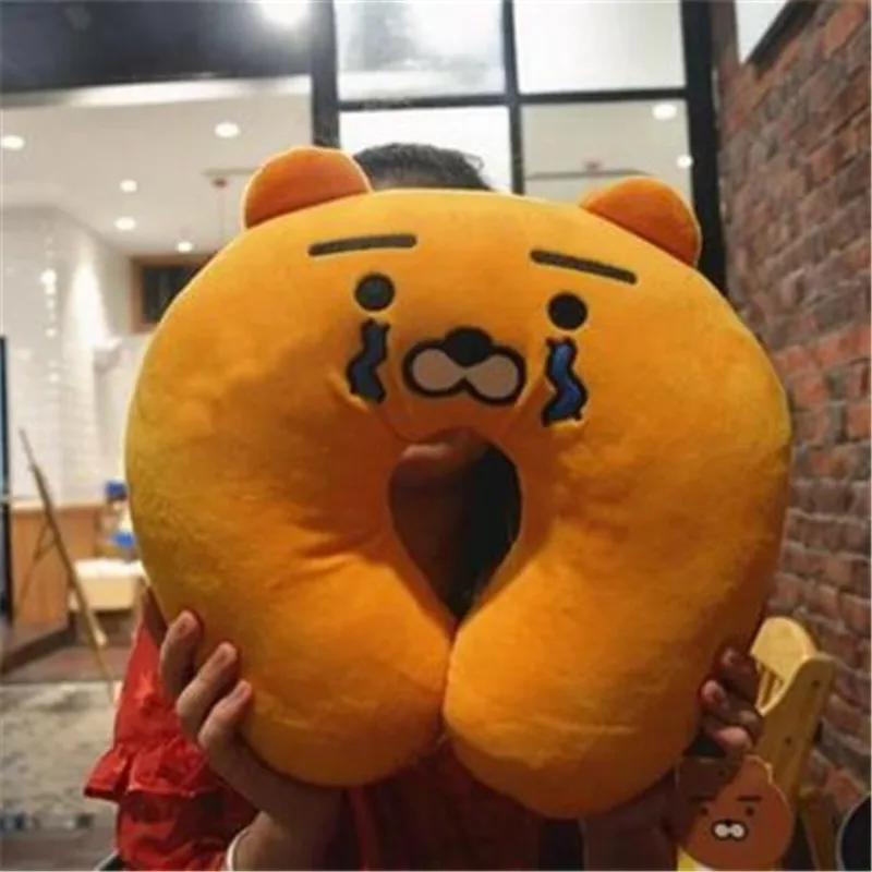 1Pcs Popular in Korea Cute Cartoon Lion Cartoon U-shape Neck pillow Protection cervical pillow Travel Office Nap pillow Gift 1Pcs Popular in Korea Cute Cartoon Lion Cartoon U-shape Neck pillow Protection cervical pillow Travel Office Nap pillow Gift