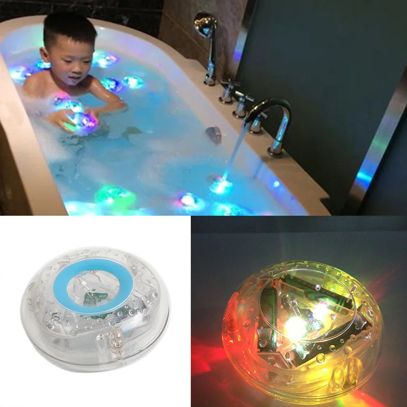 Color Changing Bath Tub Swimming Pool Floating LED Night Light