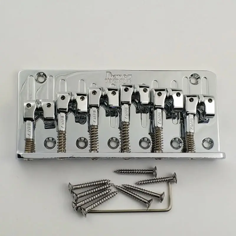 High Quality 6 String IB Electric Bass Bridge Chromein Guitar Parts