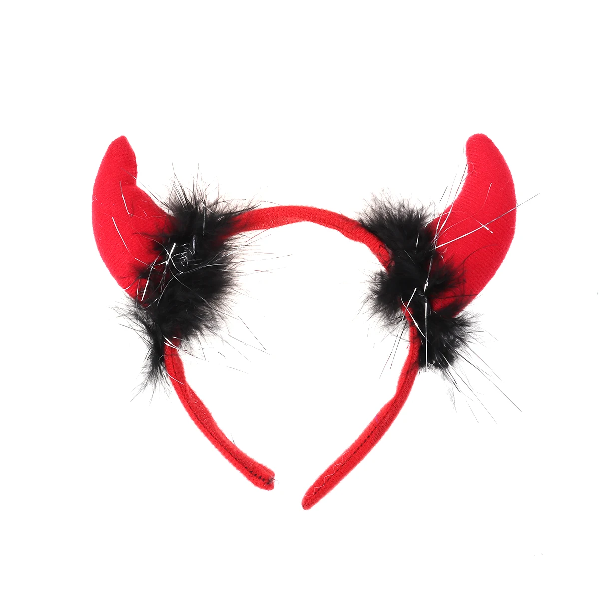 Devil Horn Headband Costume Accessory Cosplay Hair Hoop Party Supplies ...