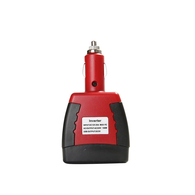

Cigarette Lighter Power Supply 75W/150W 12V DC to 110V/220V AC CarPower Inverter Adapter with USB Charger Port Audio Transformer