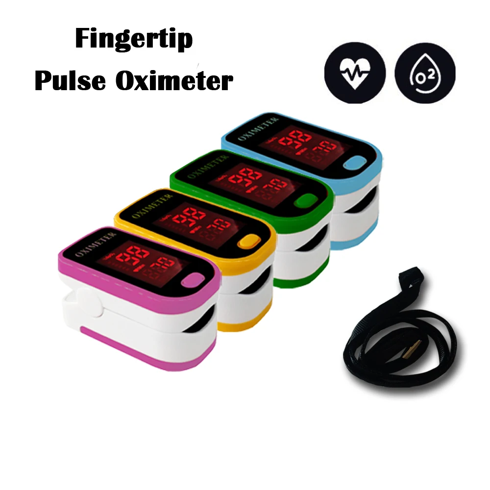 

Bag Plus Color LED Display Design oxymetre pulsioxmetro Fingertip Pulse Oximeter Spo2 PR monitor Blood Oxygen meter Monitor