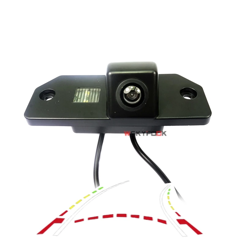 

CCD HD car rear camera for Ford Focus Hatchback MK2 Sedan C-Max MK1 parking camera Dynamic track cure line