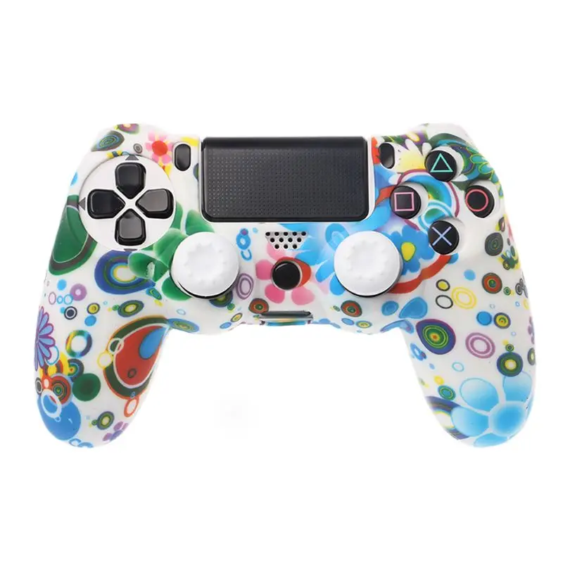 Нескользящий Силиконовый защитный чехол для контроллера PlayStation 4 PS4 DS4 Pro Slim 6