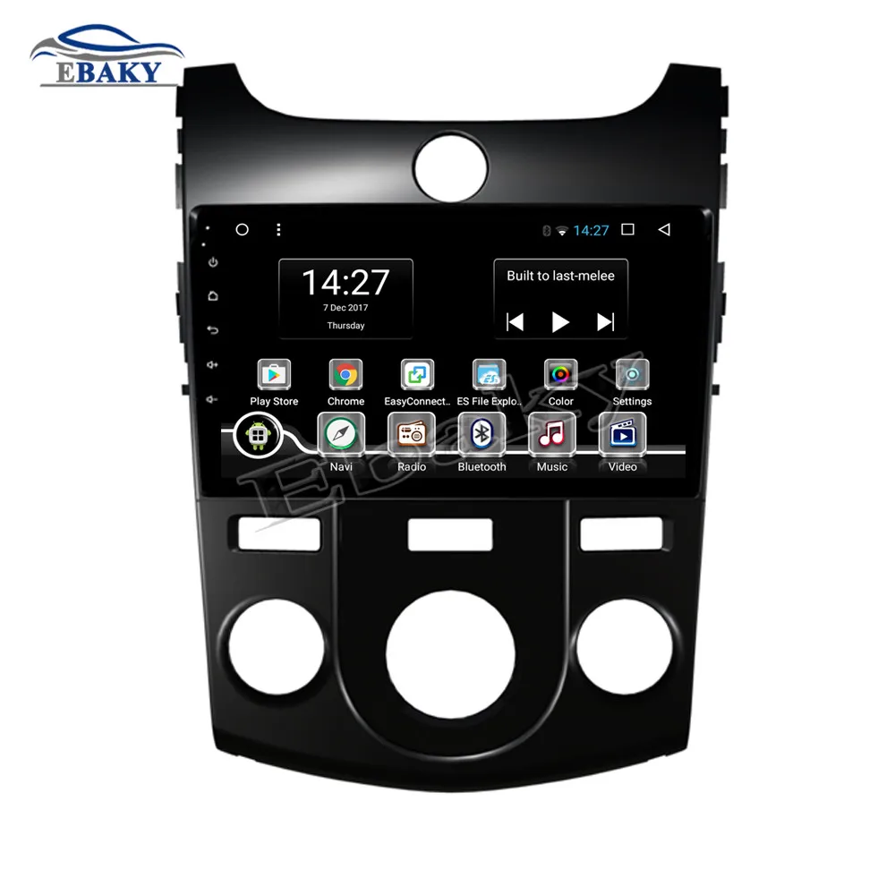 Cheap NaviTopia 9inch 1GB/2GB RAM Quad Core/Octa Core Android 7.1/8.1 Car DVD Radio for KIA Forte/Cerato 2009- with GPS 9