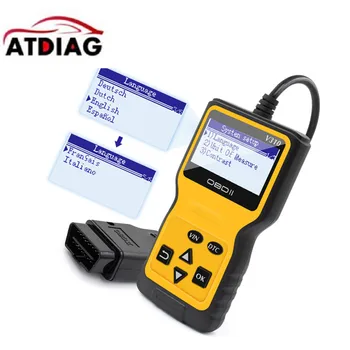 

V310 Code Reader OBDII / EOBD OBD OBDII Diagnostic Tool Read VIN Code V1.1 16 pin Male Auto Scanner better than ELM327 V1.5