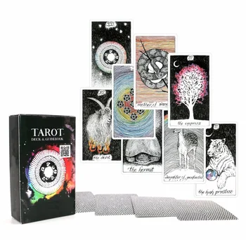 

Acient Tarot deck 78 cards - beautiful master grade design - Ebook to guide tarot cards game for women