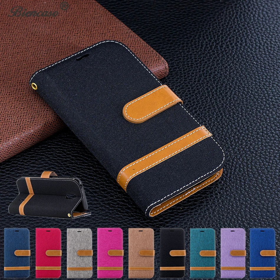 

B118 Hit Color Stand Wallet Flip Cover For Nokia 1 2.1 3.1 5.1 2018 Cloth Skin Case For LG K8 K10 2018 K4 2017 G6 G7 Q8 K7 Funda