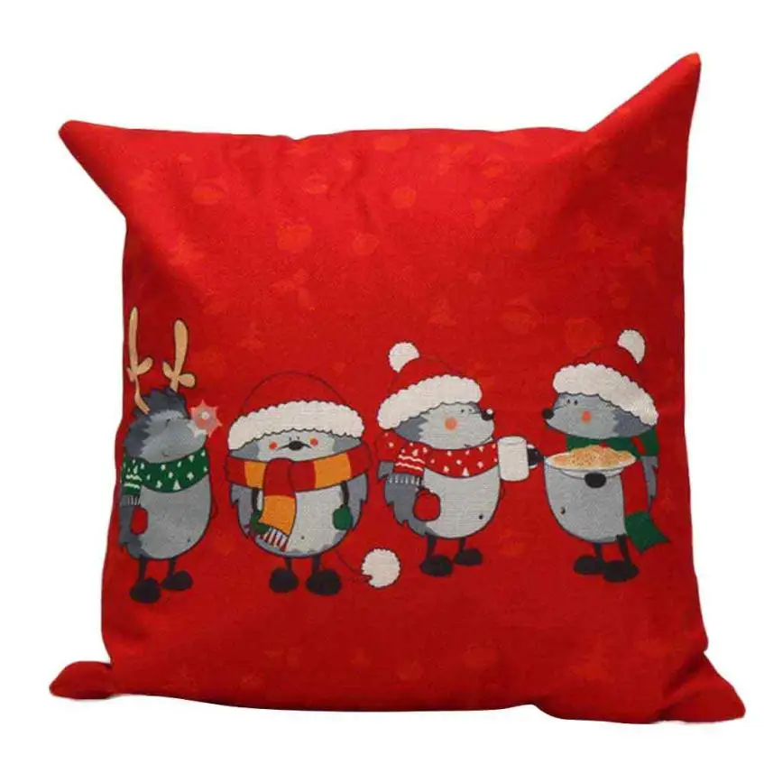 Ouneed Noel ekyat Ev Dekorasyon Festivali Yast k Minder rt s cushion 