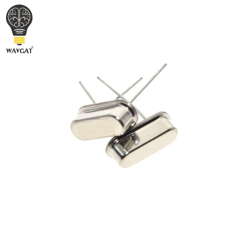 10pcs 16.000M 16.000MHZ 16MHz 16 MHZ Quartz Crystal Resonator Passive Oscillator HC 49S New WAVGAT