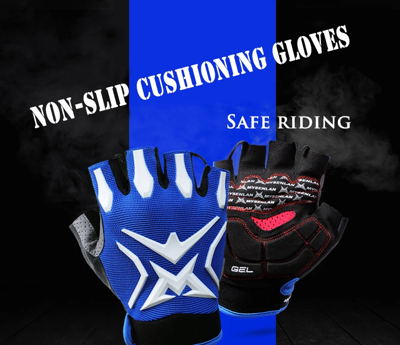 Cycling Gloves Half Finger Mens Women's Summer Breathable Sports Shockproof Bike Gloves GEL MTB Bicycle Gloves ridding gloves