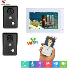 YobangSecurity 7 Inch Monitor Wifi Wireless Video Door Phone Doorbell Video Door Entry Camera Intercom System Android IOS APP