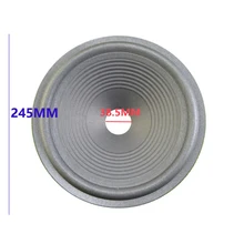 2 шт громкоговоритель бумажный конус/10 дюймов тканевый боковой бумажный конус(38,5 мм/245 мм/60 мм