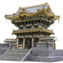 Всемирное классическое здание Япония Toshogu Shrine 3D бумажная модель сделай сам