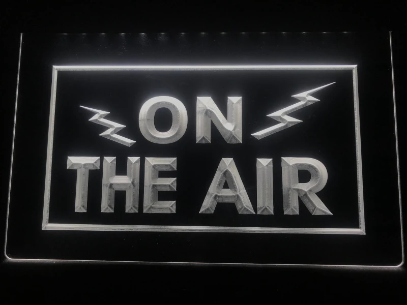 

I066b- ON THE AIR Radio Recording Studio LED Neon Light Sign