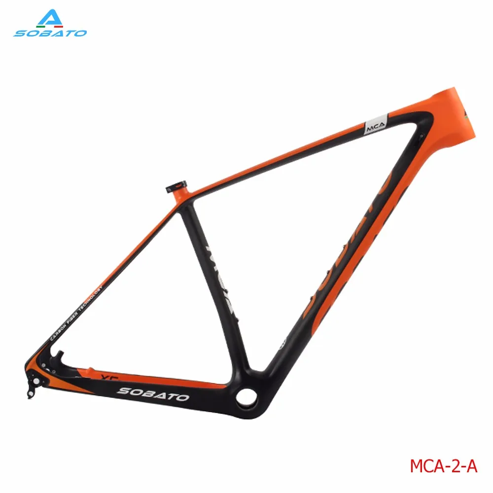 

29er chinese carbon frames 15.5/17/18.5/20 inch 29 carbon mountain bike frameset EMS free shipping carbon mtb frame SOBATO 29er